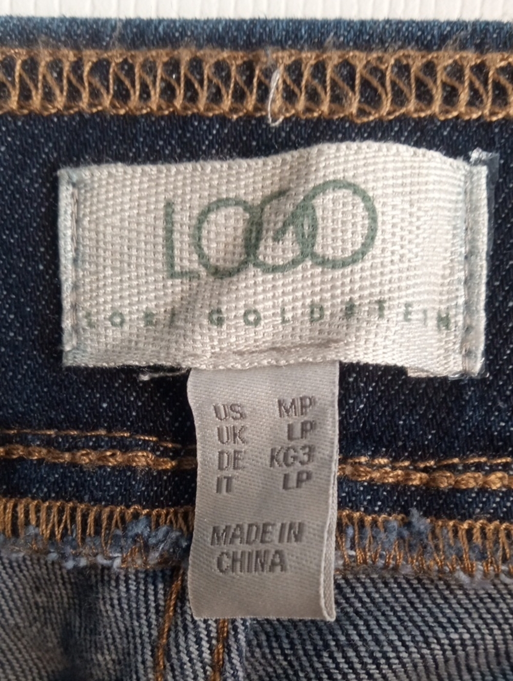 LOGO CROPPED JEANS - Picture 5 of 10
